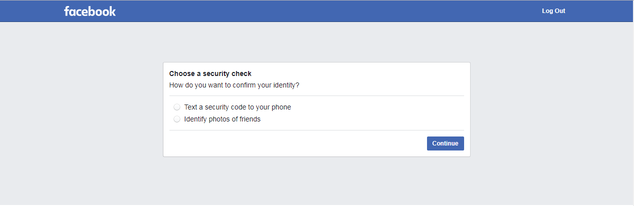 How to open my blocked facebook account